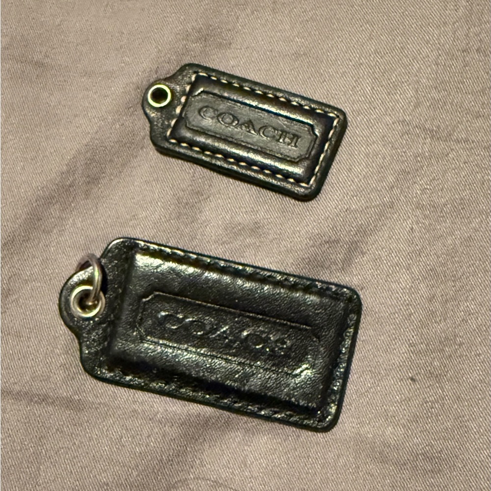 Coach Black Hang tags (2 pieces)